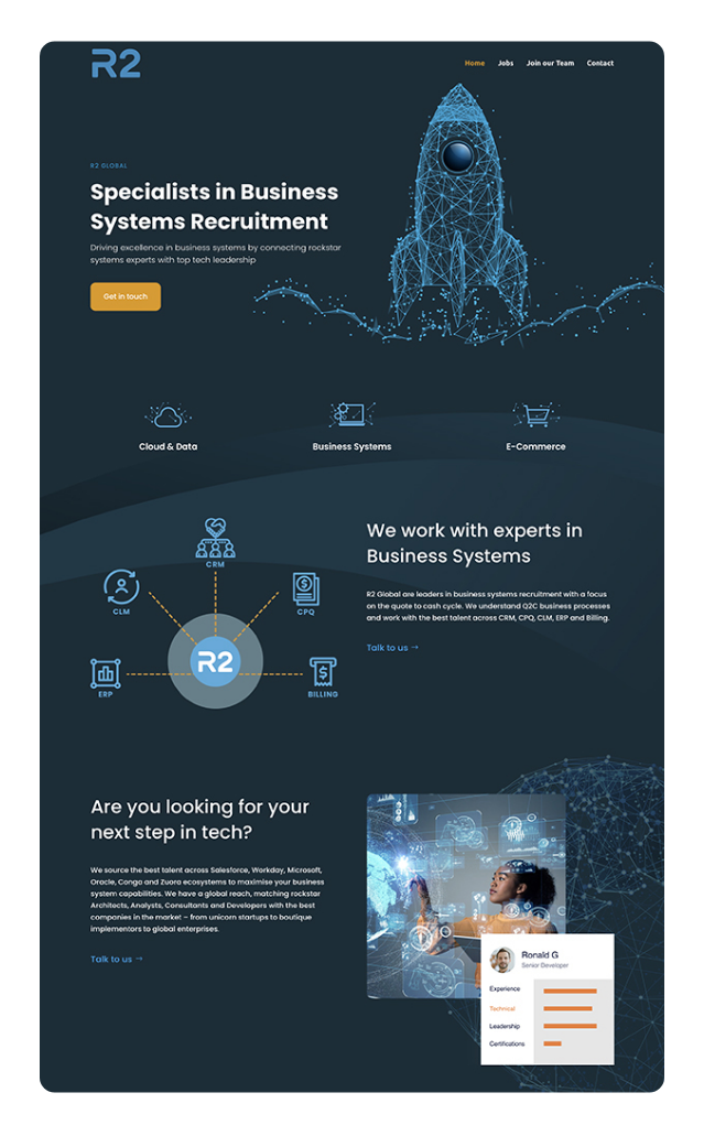 r2-global R2 Global website design